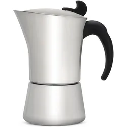 Leopold Vienna Ancona, Espressokocher, Silber