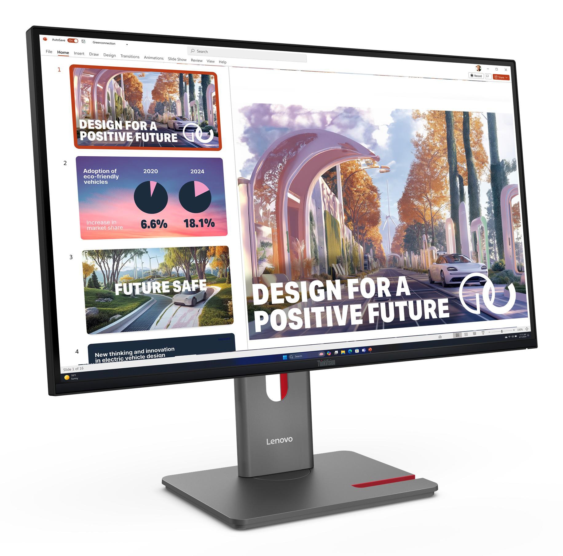 Lenovo ThinkVision P27QD-40 27 Zoll WQHD 16:9 120 Hz Monitor