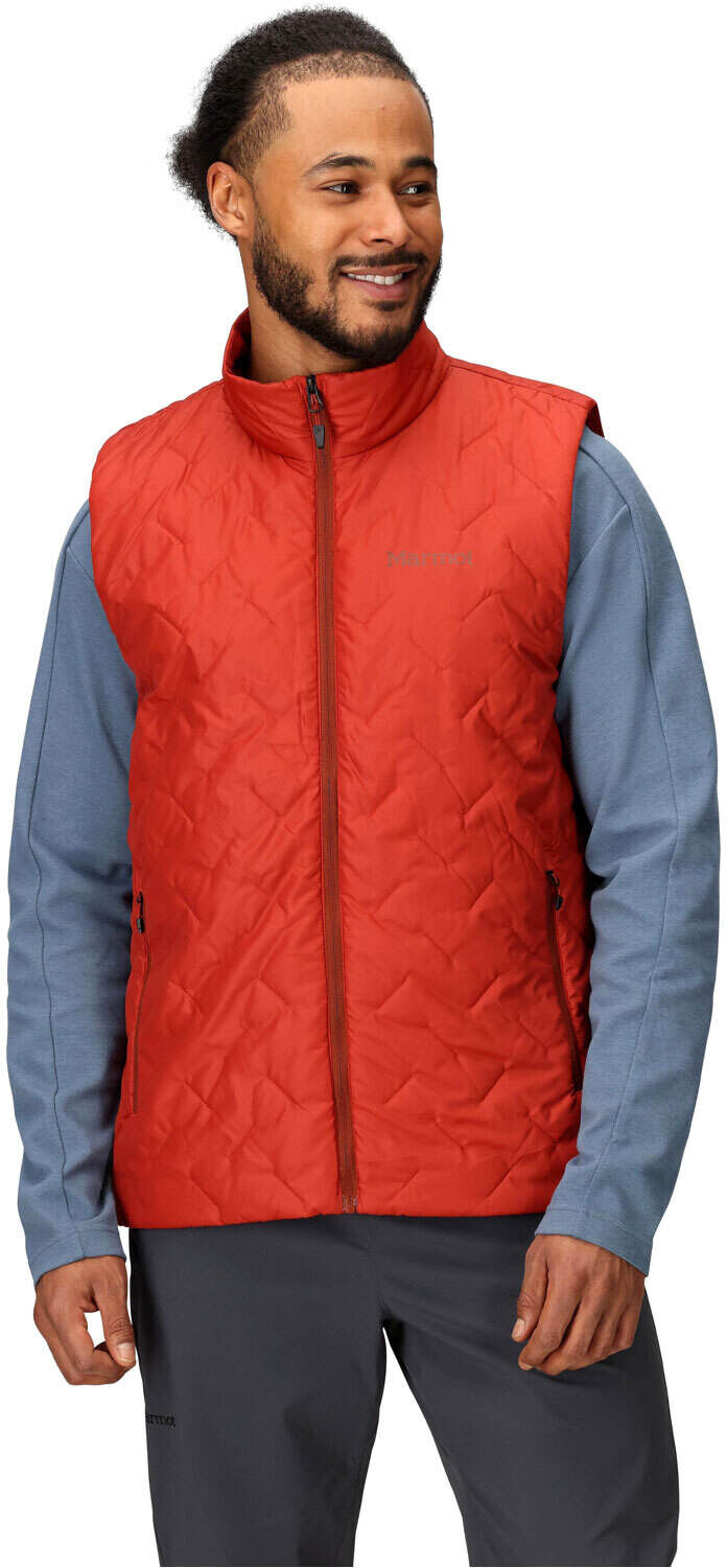Marmot monoquilt chaleco outdoor hombre Granate