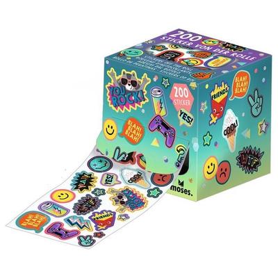 Happy Day Sticker von der Rolle
