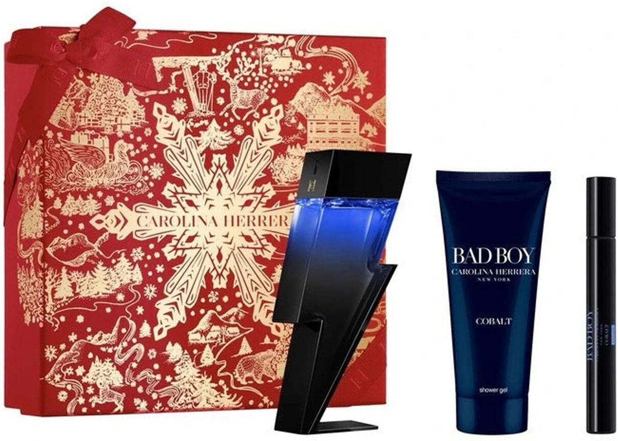 CAROLINA HERRERA Bad Boy Cobalt Elixir 100ml Eau De Parfum Gift Set