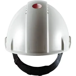 3M Schutzhelm, Uvicator, Pinlock-Verschluss, nicht belüftet, dielektrisch 440 V, Kunststoffschweißband, Weiß, G3001CUV-VI