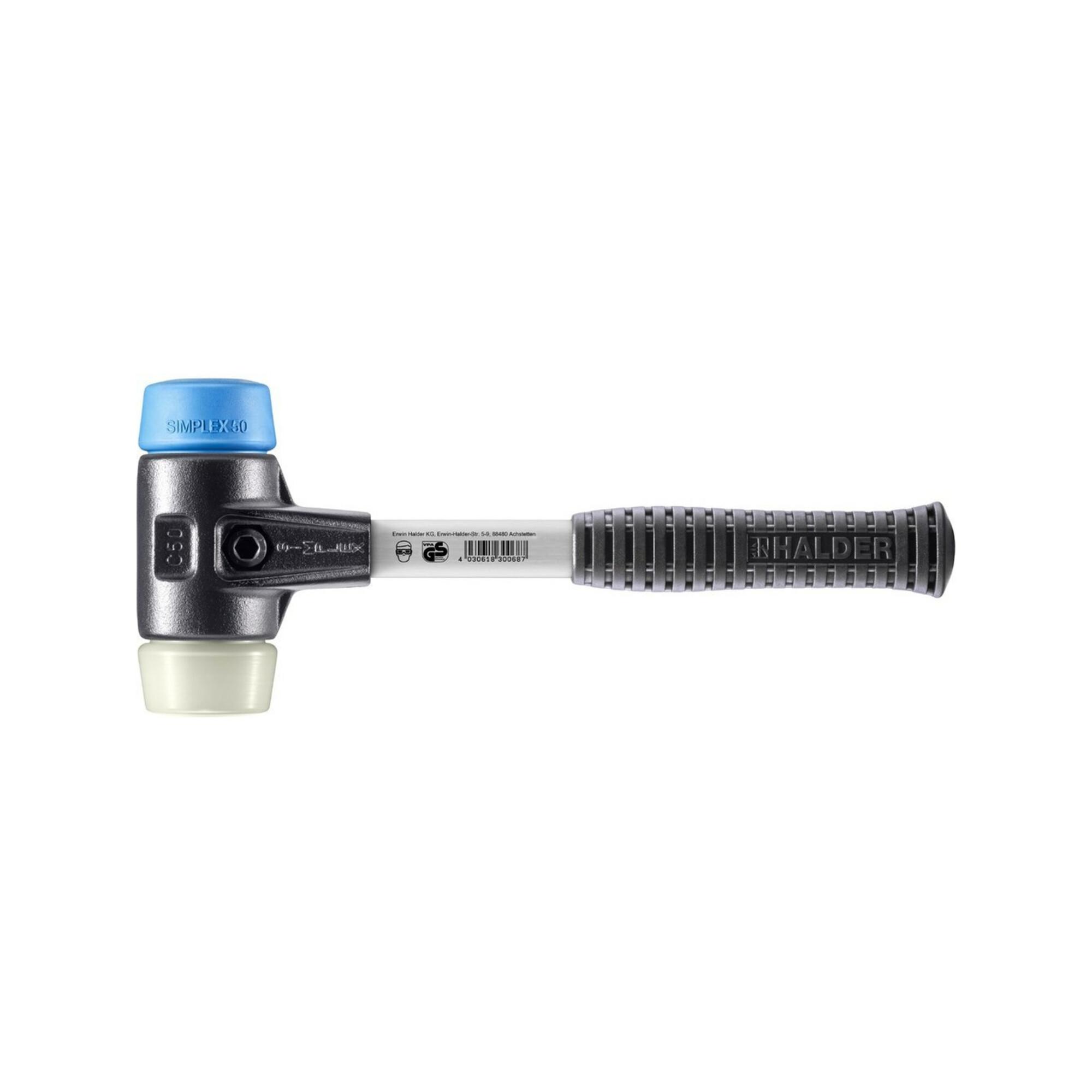 Halder SchonhammerSimplex Fiber. 50mm TPE-soft/Nylon (3718.050)