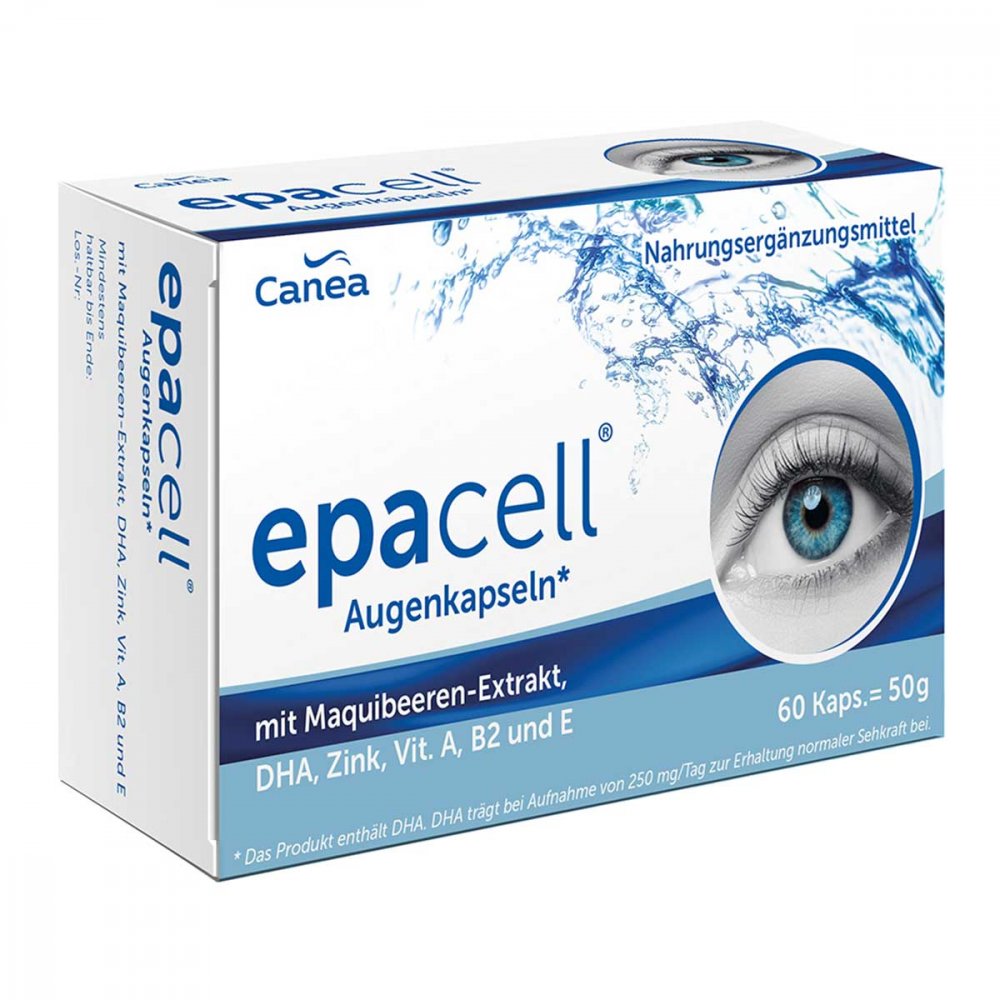 Pharma Peter GmbH Epacell Augenkapseln mit Maquibeere + DHA + EPA 16400960