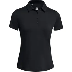 UNDER ARMOUR Playoff Poloshirt Damen 001 - black/black/halo gray XS