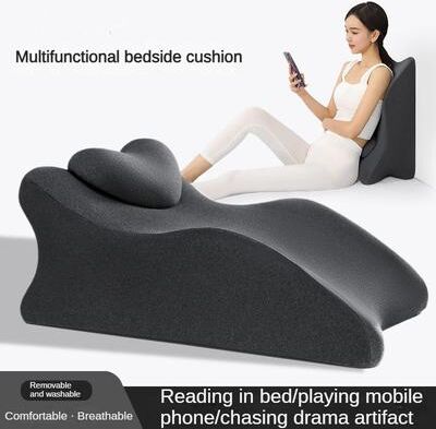 StayWell Multifunctional Prone Position Lie Pillow Cushion, Ultimate Lie On The Bed Sleeping Pillow Lie Artifact For Comfortable green