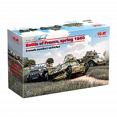 ICM - Battle of France (Spring 1940) - French combat vehicles - 1:35 - 514 Teile 306855