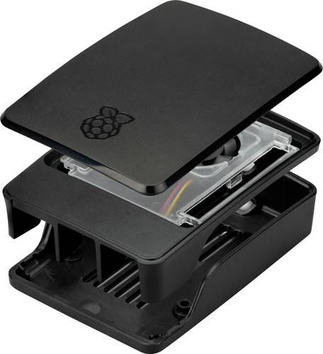 Raspberry Pi SBC-Gehäuse Geeignet für: Raspberry Pi 5 B Schwarz