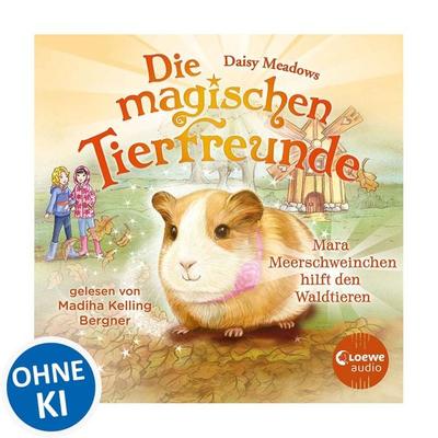 Die magischen Tierfreunde (Band 8) - Mara Meerschweinchen hilft den Waldtieren - Daisy Meadows, Audio, 9783949473128