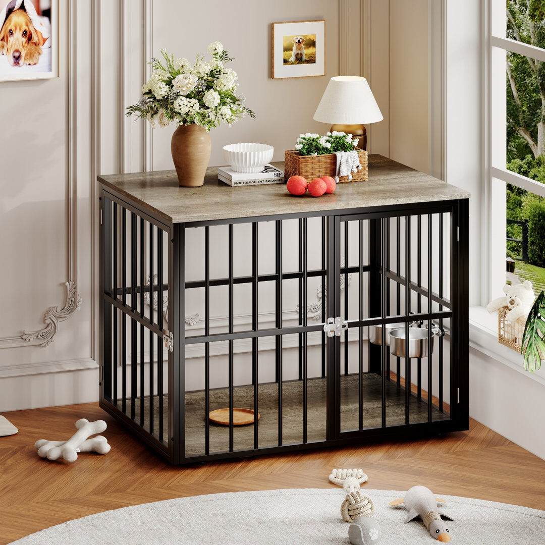 Ebern Designs Pet Bed Grey