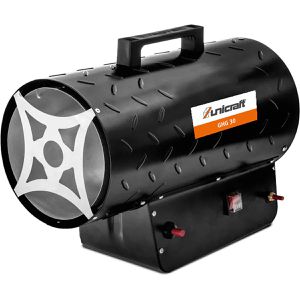 Unicraft Heizlüfter 6520030, GHG 30, bis 30000 Watt, Gas-Heizgebläse mit 700 mbar, Spritzwasserschutz, 1000 m³/h