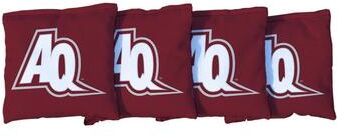 Skip's Garage Maroon Aquinas College Saints Cornhole Bags