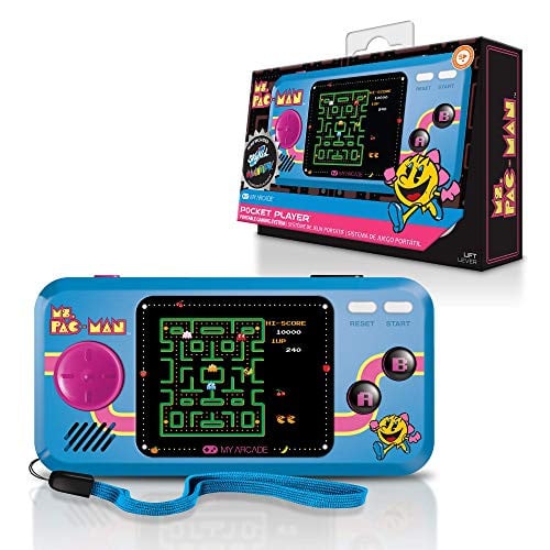 My Arcade Pocket Player Ms. Pac-Man - Draagbare spelcomputer met 3 spellen