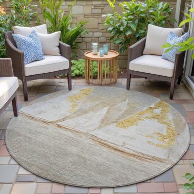 Addison Rugs Machine Washable Indoor/Outdoor Modern Sailboats Chantille Rug