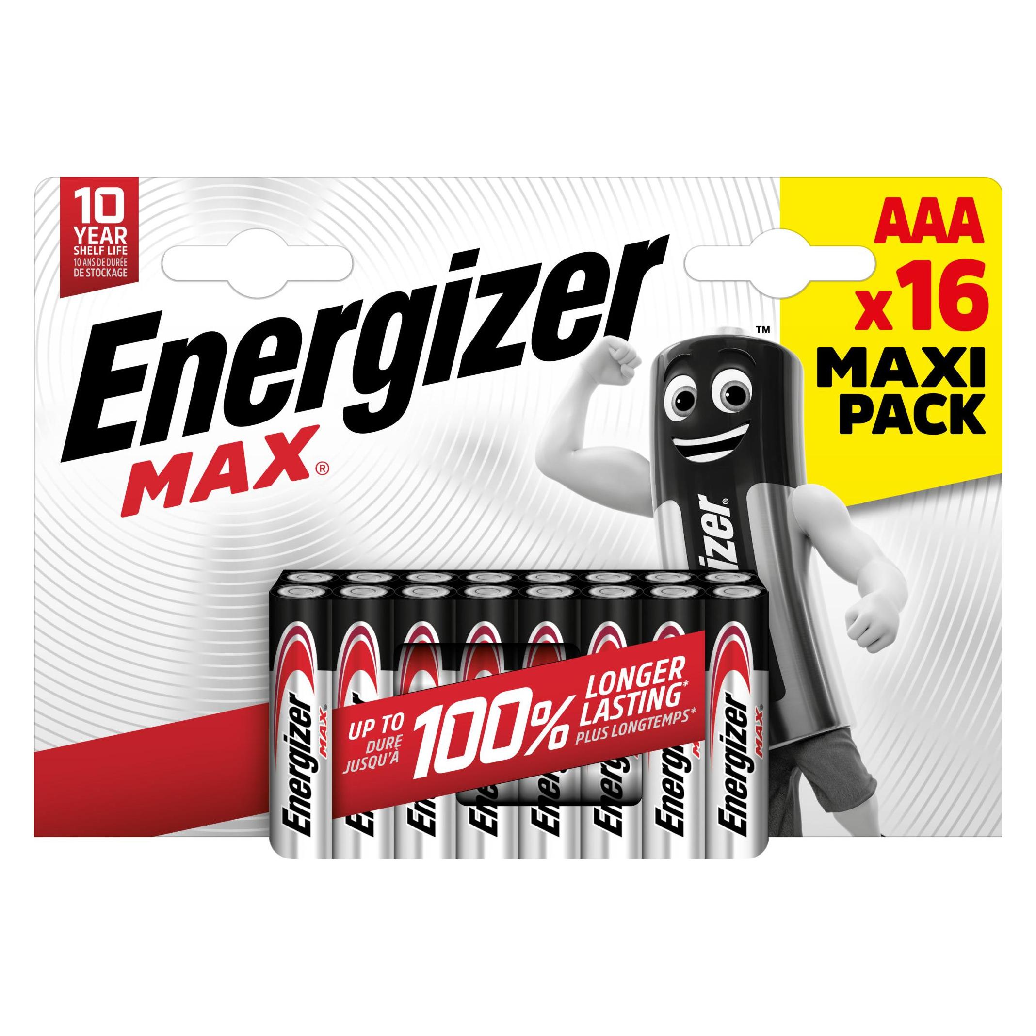 Energizer Max (16 Stk., AAA) (E303349300)
