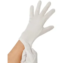 VEPATIM 12x Baumwollhandschuhe weiss Größe XL 12 Paar
