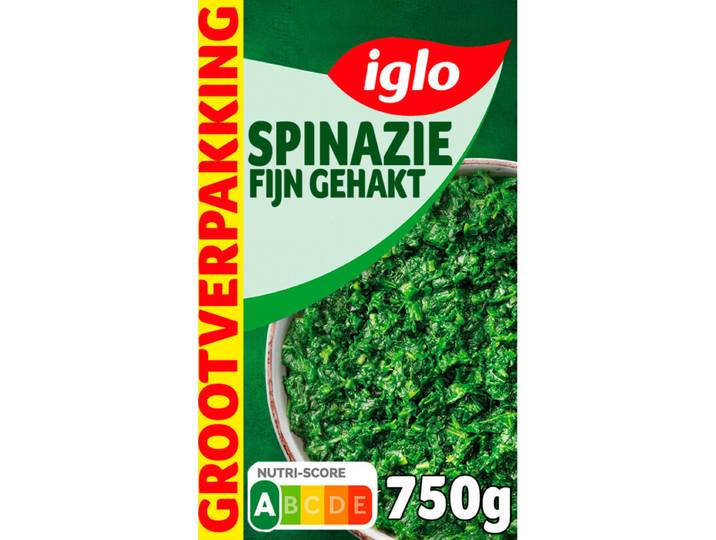 Iglo Gehakte Spinazie - 750 g