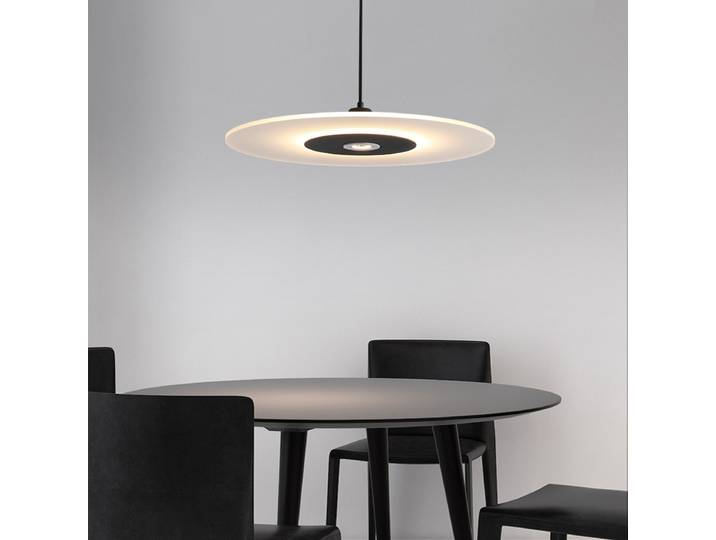 Lampe à suspension UFO minimaliste nordique, lampe design moderne pour bureau, bureau, salle à manger, bar