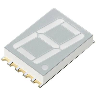 TRU COMPONENTS SMD-LED Rot 13 mcd Einzelziffer-Display