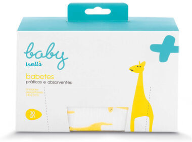 Baby Wells Babetes Descartáveis Bebé Wells 30 un