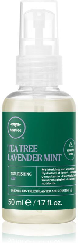 Paul Mitchell Tea Tree Levander Mint Nourishing Oil huile lissante pour cheveux 50 ml
