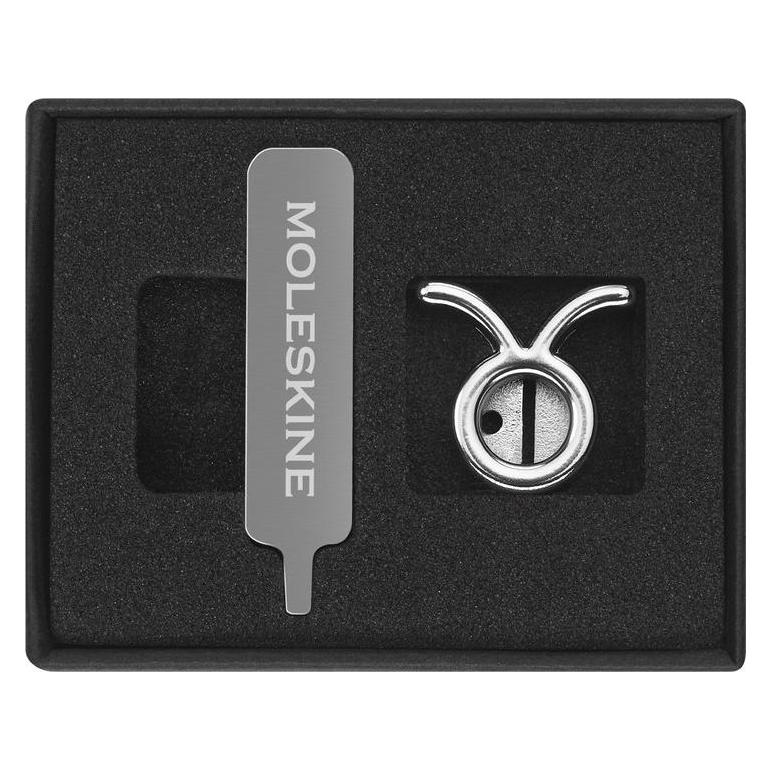 Moleskine Pins Taurus Silver (Kein Einband) (In Catalogue NOOS)