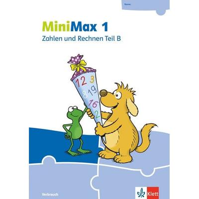 MiniMax 1. Schülerpaket (4 Themenhefte: Zahlen und Rechnen A, Zahlen und Rechnen B, Größen und Sachrechnen, Geometrie) - Verbrauchsmaterial Klasse 1,