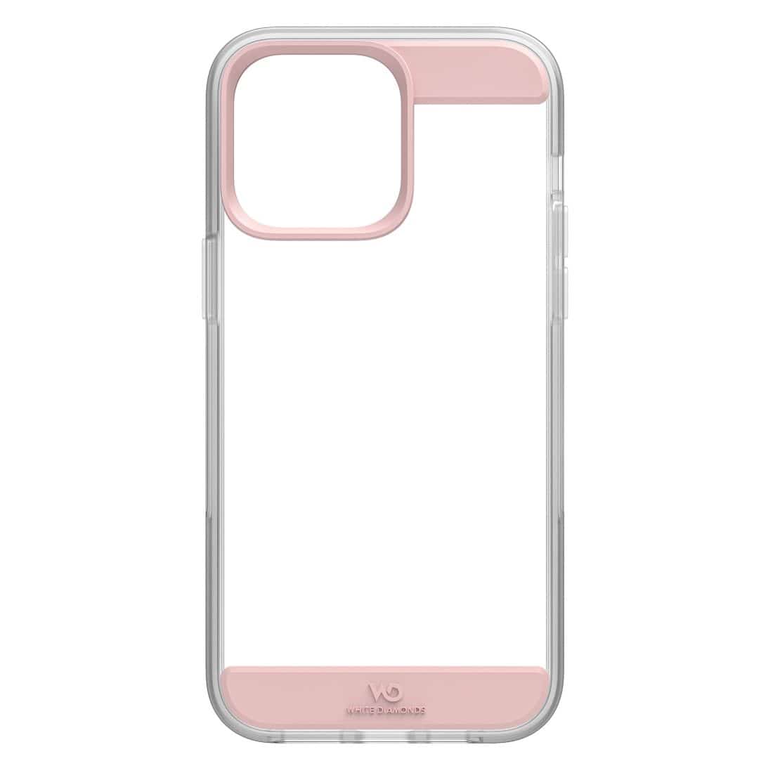 Hama 215203 Air Protection Cover für Apple iPhone 14 Pro Max (Roségold, Transparent) 00215203
