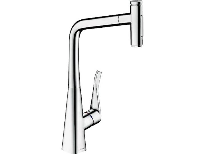 hansgrohe Metris Select M71 Mitigeur de cuisine 320\, avec douchette extractible 2 jets\, chromé\, 73820000