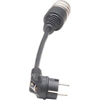 Sicherheitsadapter JUICE CONNECTOR, CEE 7/7 EU CELSIUS schwarz, für JUICE BOOSTER 2, mit Temperatursensor