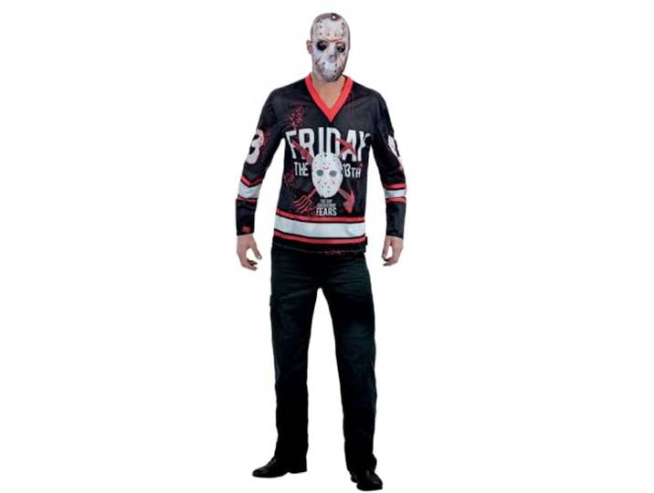 Fancy Dress Friday the 13th Hockey Top Large