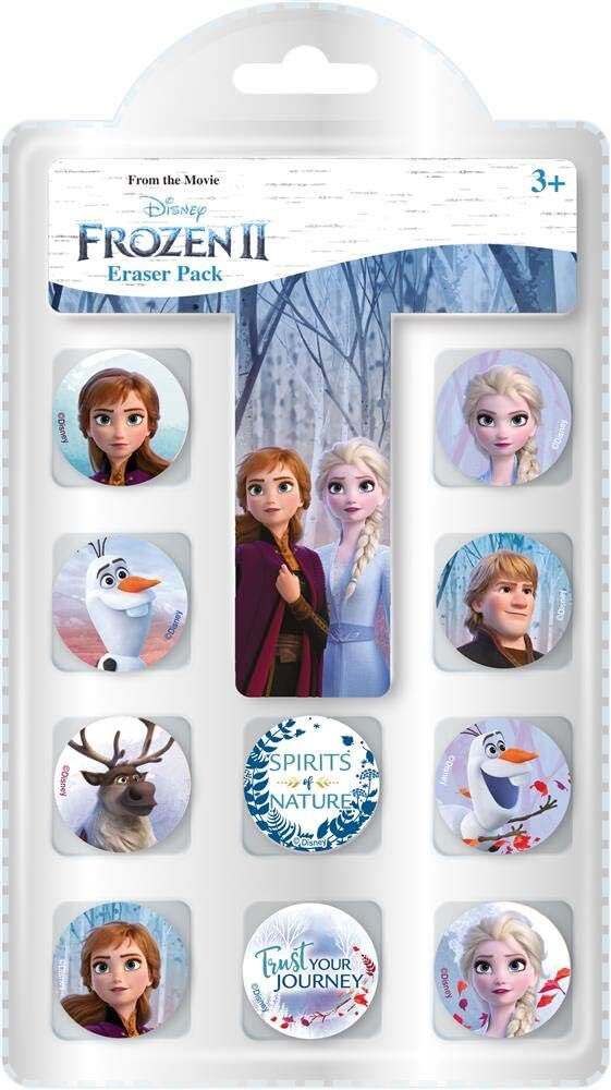 IG Design Group Disney Eraser Pack-Frozen II (Diversen) Nieuw