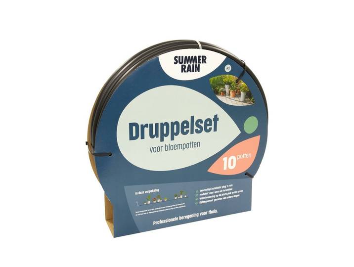 Summerrain druppelset voor 10 bloempotten