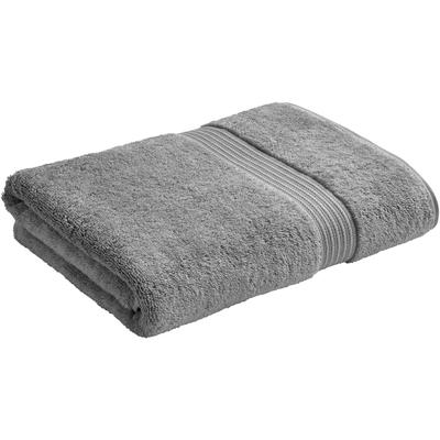 Duschtücher CHRISTY "SUPREME", silber, B:75cm L:137cm, Walkfrottier, Obermaterial: 100% Baumwolle, Handtücher, Premium-Duschtücher in Luxusqualität, 650g/m², 75x137cm, 2er Set