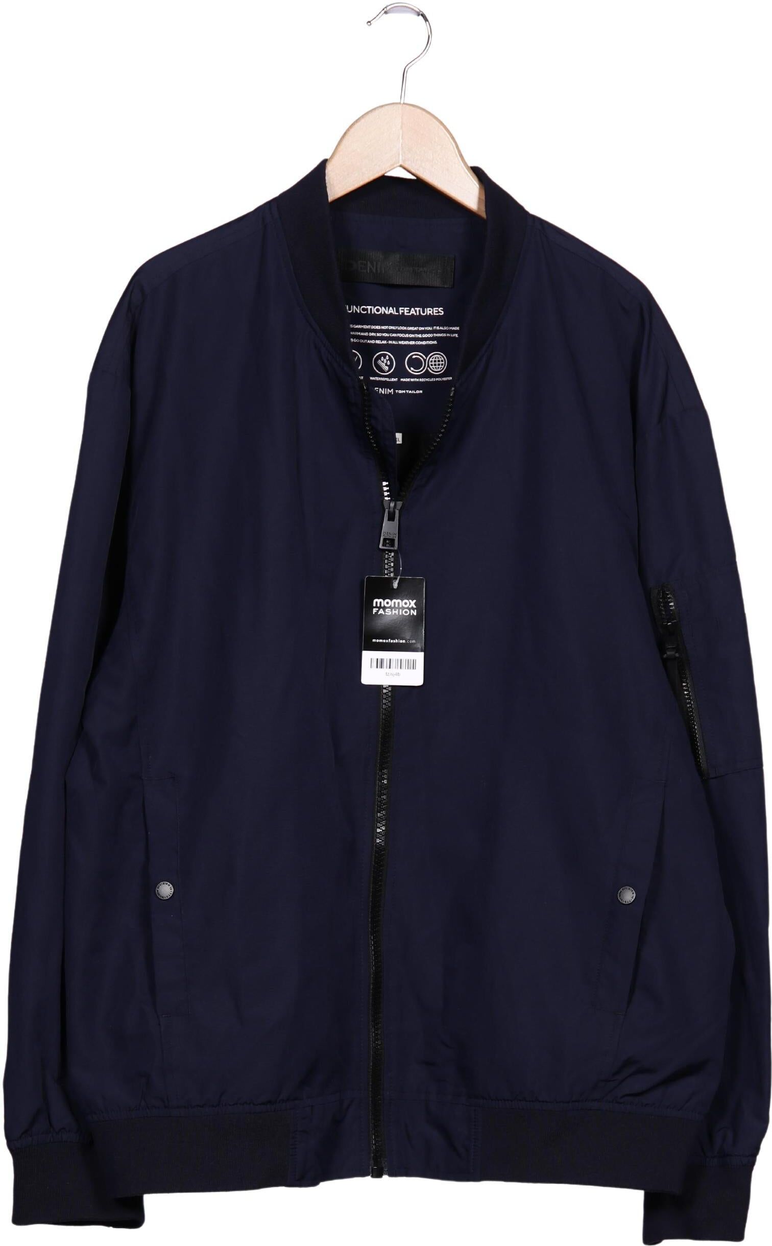Tom Tailor Herren Jacke, Marineblau, Gr. Xxl, Synthetik / Tex / Membran - Second Hand