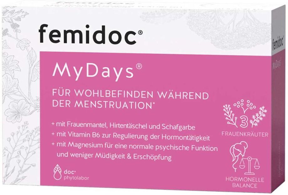 Femidoc Mydays für die Menstruation Kapseln 20stk