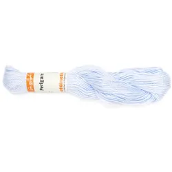 buttinette Perlgarn, hellblau, 25g-Strang