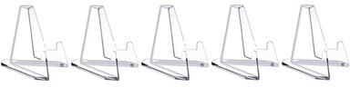 Perfect Picks Market Clear Acrylic Card Display Stand For Trading Cards, Graded Card Display & Coin Collectibles 5pcs