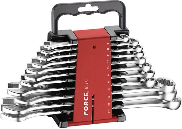 FORCE 5115S Ring-Maulschlüssel-Satz