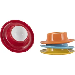 Gimex Eierbecher 4er-Set Rainbow