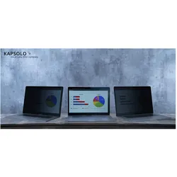 Kapsolo 2-Wege Magnet Blickschutzfilter Microsoft Surface Book 23 13.5 (13.50"), Notebook Schutzfolie