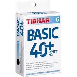 Tibhar Ball Basic 40+SYNTT NG - orange - Bälle - Stück 6er - 6er