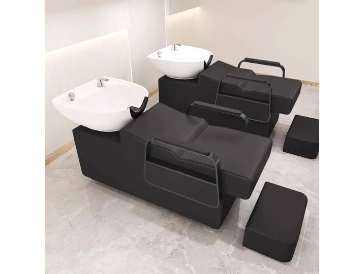Chaise de salon de spa minimaliste, chaise de salon de coiffure exclusive, confortable, chaises de shampooing inclinables, professionnelles, modernes, meubles de salon