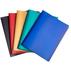 Exacompta, Mappe, Sichtbuch 78580E, A4, 80 Taschen, assortiert, Packung à 5 Stück (A4, 5x)