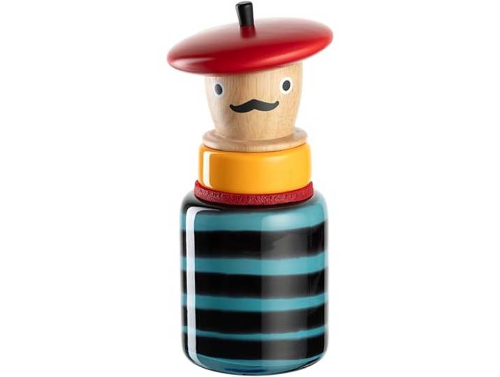 LEONARDO HOME BUONI AMICI Vase Pizzaiolo 1 Stück Mix & Match Handgefertigt Stilvolles Kunstobjekt Tischdekoration Italenischer Flair Höhe 24 cm 026376