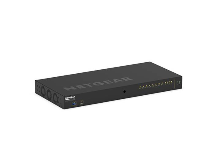 NETGEAR M4250-10G2XF-PoE+, Géré, L2/L3, Gigabit Ethernet (10/100/1000), Connexion Ethernet, supportant l'alimentation via ce port (PoE), Grille de mon