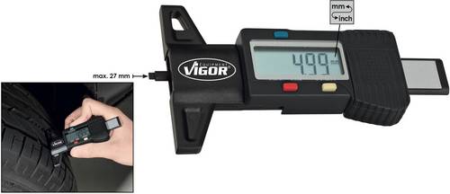 Vigor V1584 Reifenprofilmesser digital