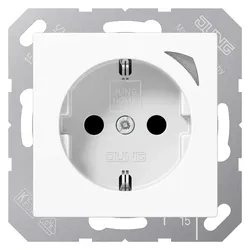 JUNG, Steckdose, BTA1521SEWW HOME SCHUKO