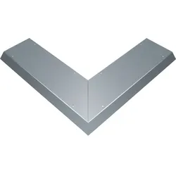 Hager Blinddeckel-Außeneck L=800mm AK 200x40mm