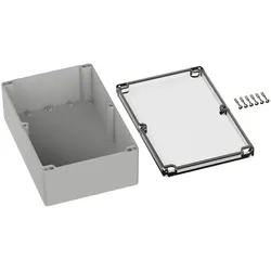 Tru Components Universal-Gehäuse (Gehäuse), Elektronikzubehör + Gehäuse, Grau